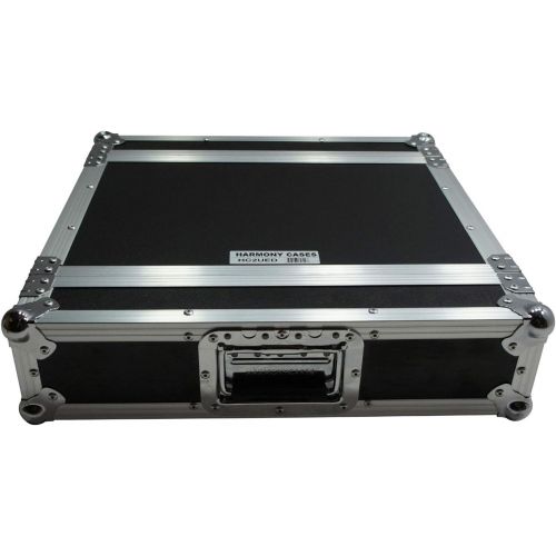  Harmony Audio Harmony Cases HC2UED Pro DJ Flight 2U FX Effect 16 Depth Road Vertical Case