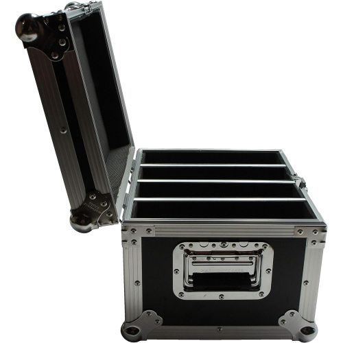  Harmony Audio Harmony Cases HC4SLIMPAR64 Light Flight Road Case Compatible with Chauvet SlimPAR 64 x 4