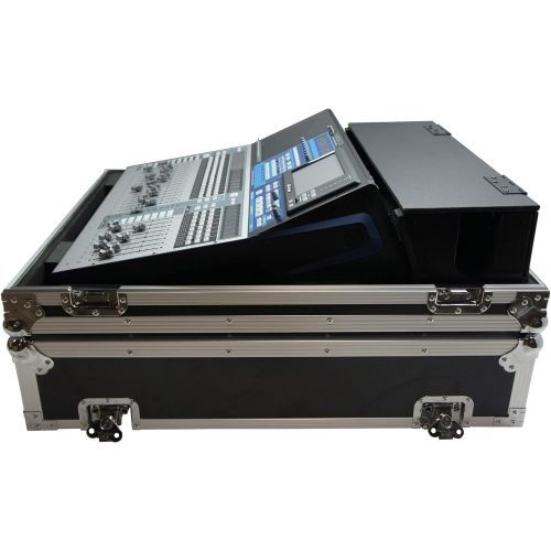  Harmony Audio Harmony HCPRE2442DHW Flight Dog House Road Case Compatible with Presonus StudioLive 24 Mixer