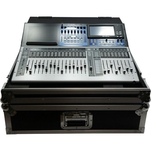  Harmony Audio Harmony HCPRE2442DHW Flight Dog House Road Case Compatible with Presonus StudioLive 24 Mixer