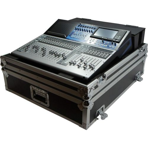  Harmony Audio Harmony HCPRE2442DHW Flight Dog House Road Case Compatible with Presonus StudioLive 24 Mixer