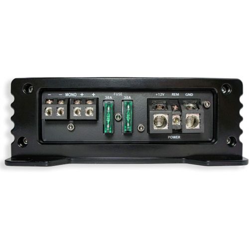  Harmony Audio Kicker Bundle Compatible with Universal Regular Standard Cab Truck C12 Comp Single 12 Sub Box Enclosure with Harmony HA-A400.1 Amplifier