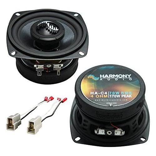  Harmony Audio Fits Volkswagen Vanagon 1980-1985 Front Door Replacement Harmony HA-C4 Premium Speakers