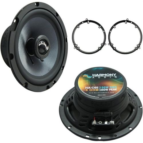  Harmony Audio Fits Volkswagen Beetle 1998-2011 Front Door Replacement Harmony HA-C65 Premium Speakers
