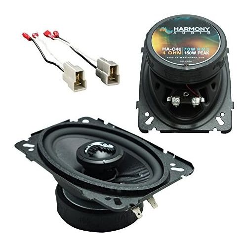  Harmony Audio Fits Nissan Maxima 1989-1994 Front Door Replacement Harmony HA-C46 Premium Speakers New