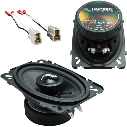  Harmony Audio Fits Nissan Maxima 1989-1994 Front Door Replacement Harmony HA-C46 Premium Speakers New