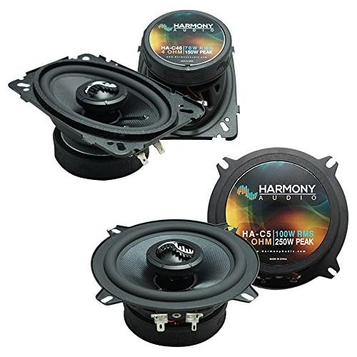  Harmony Audio Fits Porsche 911 1973-1997 Factory Premium Speaker Replacement Harmony C5 C46 Package