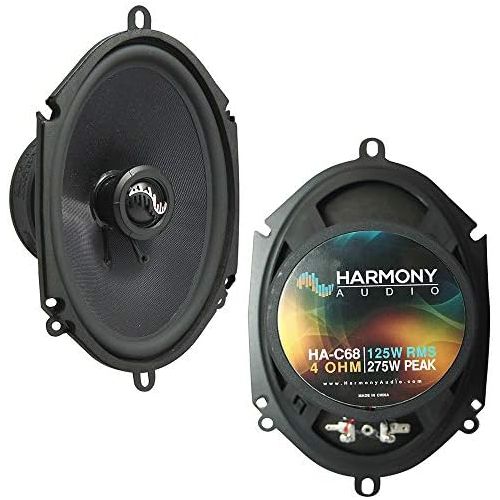  Harmony Audio Fits Ford Econoline Full Size Van 1992-1996 Front Door Premium Speaker Replacement HA-C68 New