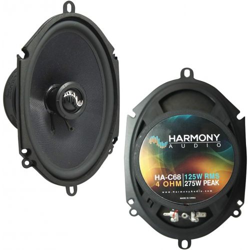  Harmony Audio Fits Ford Econoline Full Size Van 1992-1996 Front Door Premium Speaker Replacement HA-C68 New