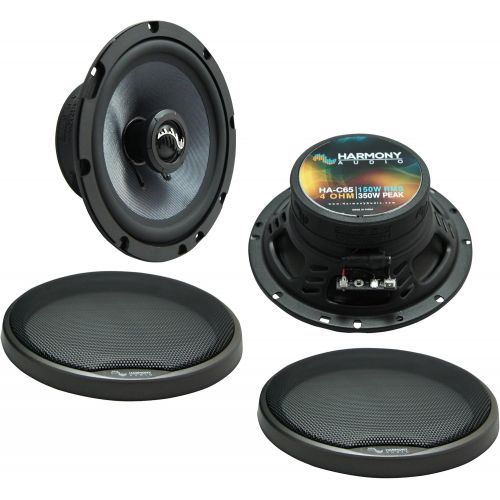  Harmony Audio Fits Mitsubishi Raider 2006-2009 Factory Premium Speaker Replacement Harmony C65 Package