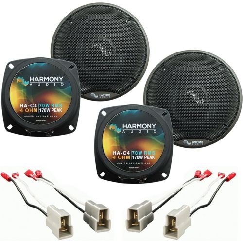  Harmony Audio Fits Suzuki Sidekick 1992-1995 Factory Premium Speaker Upgrade Harmony (2) C4 Package