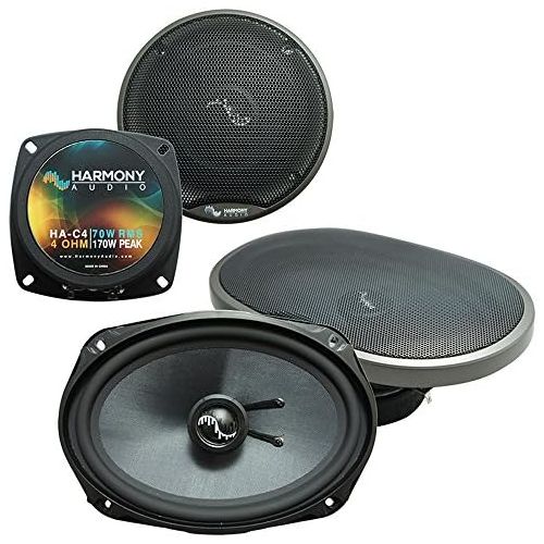  Harmony Audio Fits Pontiac Grand AM 1985-1991 OEM Premium Speaker Upgrade Harmony C4 C69 Package New