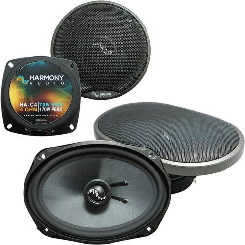  Harmony Audio Fits Pontiac Grand AM 1985-1991 OEM Premium Speaker Upgrade Harmony C4 C69 Package New