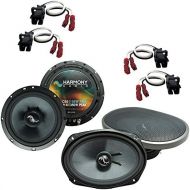 Harmony Audio Fits Chevy MalibuMalibu Maxx 2004-2007 OEM Premium Speaker Upgrade C65 C69 Package New