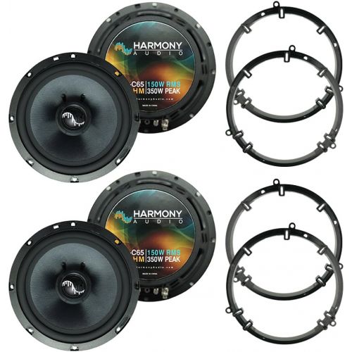  Harmony Audio Fits Volkswagen Beetle 1998-2011 Factory Premium Speaker Upgrade Harmony (2) C65 Package