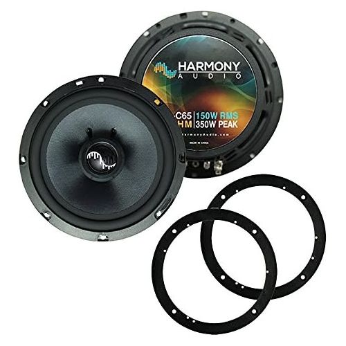  Harmony Audio Fits Chevy Equinox 2005-2006 Rear Door Replacement Harmony HA-C65 Premium Speakers