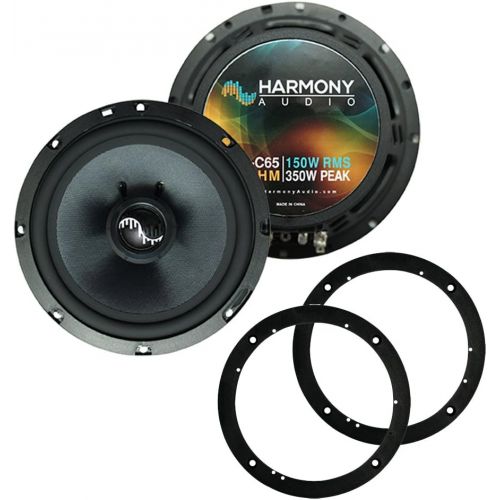  Harmony Audio Fits Chevy Equinox 2005-2006 Rear Door Replacement Harmony HA-C65 Premium Speakers