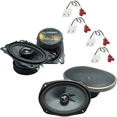  Harmony Audio Fits Chevy Camaro 1982-1992 Factory Premium Speaker Upgrade Harmony C46 C69 Package New