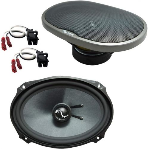  Harmony Audio Fits Buick Regal 1995-2004 Rear Deck Replacement Speaker Harmony HA-C69 Premium Speakers