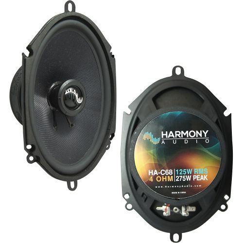  Harmony Audio Fits Ford Bronco (Full Size) 1985-1986 Premium Speaker Upgrade Harmony C65 C68 Package
