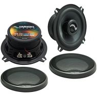 Harmony Audio Fits Jaguar XJ 1986-2005 Rear Door Replacement Harmony Speaker HA-C5 Premium Speakers