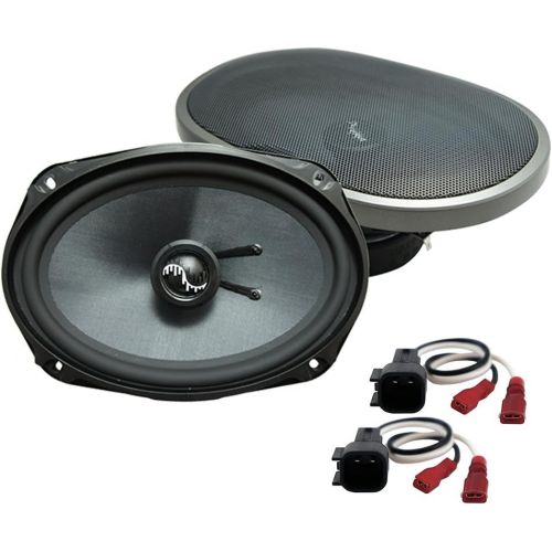  Harmony Audio Fits Chevy Camaro 2010-2015 Rear Deck Replacement Harmony HA-C69 Premium Speakers