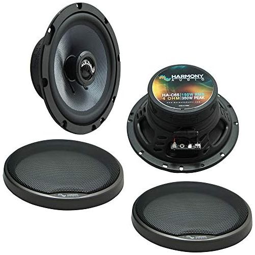  Harmony Audio Fits Mitsubishi Galant 1994-2003 Front Door Replacement Harmony HA-C65 Premium Speakers