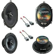 Harmony Audio Fits Ford Econoline Full Size Van 1986-1991 OEM Speaker Upgrade Harmony Premium Speakers