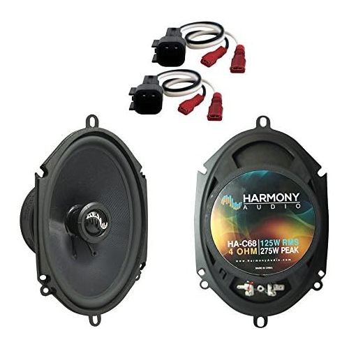  Harmony Audio Fits Ford Freestar 2004-2007 Front Door Replacement Harmony HA-C68 Premium Speakers New