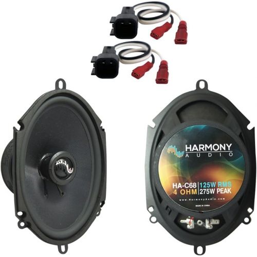  Harmony Audio Fits Ford Freestar 2004-2007 Front Door Replacement Harmony HA-C68 Premium Speakers New