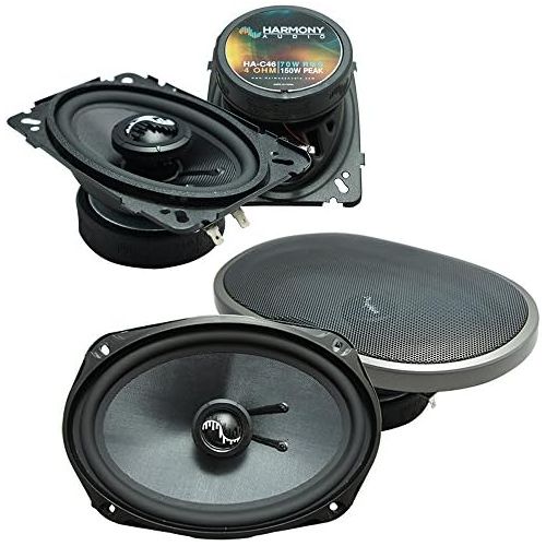  Harmony Audio Fits Oldsmobile Alero 1999-2000 OEM Premium Speaker Upgrade Harmony C46 C69 Package New