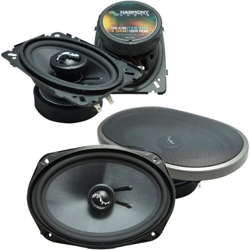  Harmony Audio Fits Oldsmobile Alero 1999-2000 OEM Premium Speaker Upgrade Harmony C46 C69 Package New