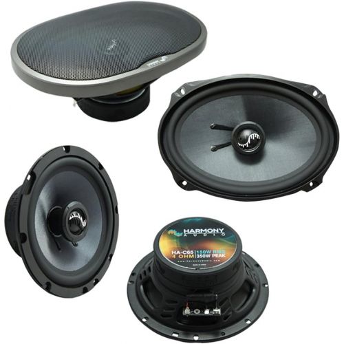  Harmony Audio Fits Dodge Stealth 1990-1996 Factory Premium Speaker Upgrade Harmony C65 C69 Package New