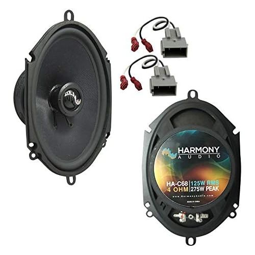  Harmony Audio Fits Ford Mustang 1999-2004 Front Door Replacement Harmony HA-C68 Premium Speakers New