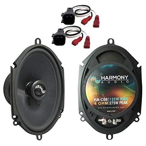  Harmony Audio Fits Mazda Tribute 2008-2011 Front Door Replacement Harmony HA-C68 Premium Speakers New