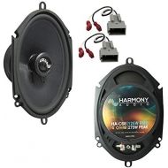 Harmony Audio Fits Ford Probe 1993-1997 Rear Side Panel Replacement Harmony HA-C68 Premium Speakers
