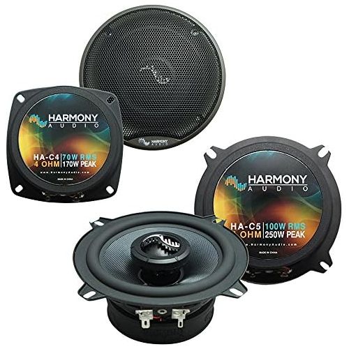  Harmony Audio Fits Honda Passport 1998-2002 Factory Premium Speaker Replacement Harmony C5 C4 Package