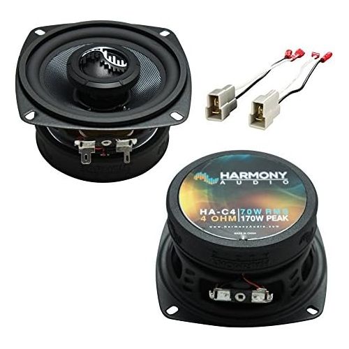  Harmony Audio Fits Ford Festiva 1988-1993 Front Dash Replacement Harmony HA-C4 Premium Speakers New