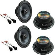 Harmony Audio Fits Ford Fusion 2006-2009 Factory Premium Speaker Replacement Harmony (2) C65 Package