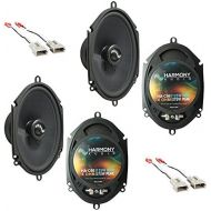 Harmony Audio Fits Ford Mustang 1999-2004 Factory Premium Speaker Replacement Harmony (2) C68 Package