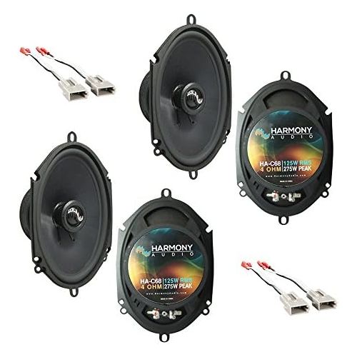  Harmony Audio Fits Ford Mustang 1999-2004 Factory Premium Speaker Replacement Harmony (2) C68 Package