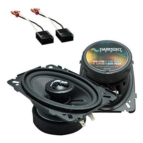  Harmony Audio Fits Chevy Van 1988-1995 Front Dash Replacement Harmony HA-C46 Premium Speakers New