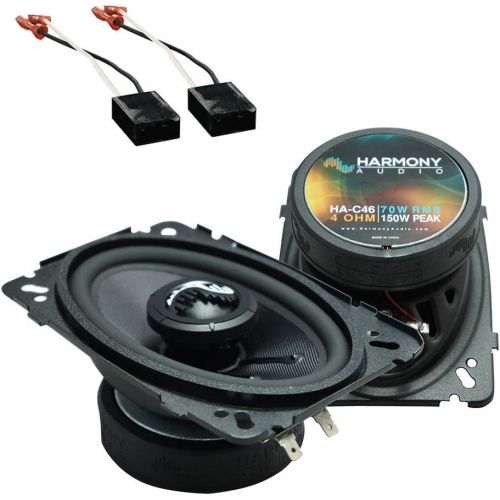  Harmony Audio Fits Chevy Van 1988-1995 Front Dash Replacement Harmony HA-C46 Premium Speakers New