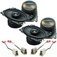 Harmony Audio Fits Nissan 240SX 1989-1994 Factory Premium Speaker Replacement Harmony (2) C46 Package