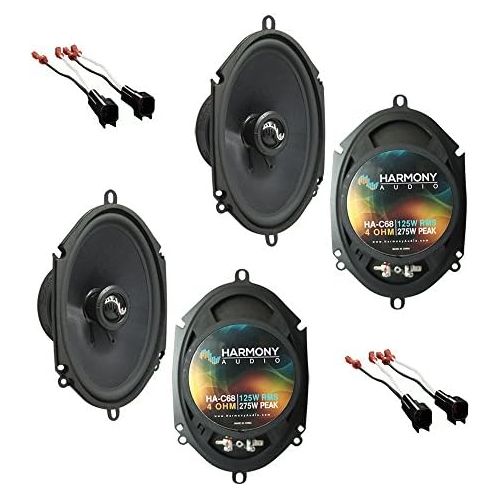  Harmony Audio Fits Ford Edge 2007-2010 Factory Premium Speaker Replacement Harmony (2) C68 Package New