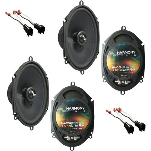  Harmony Audio Fits Ford Edge 2007-2010 Factory Premium Speaker Replacement Harmony (2) C68 Package New