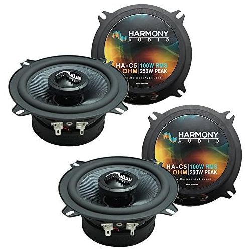  Harmony Audio Fits Jeep CJ-7 1979-1988 OEM Premium Speaker Replacement Harmony Upgrade (2) C5 Package