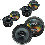 Harmony Audio Fits BMW Z4 2003-2008 Factory Premium Speaker Replacement Harmony C65 C35 Coax Package