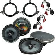 Harmony Audio Fits Chrysler Cirrus 1995-2000 OEM Premium Speaker Upgrade Harmony C65 C69 Package New