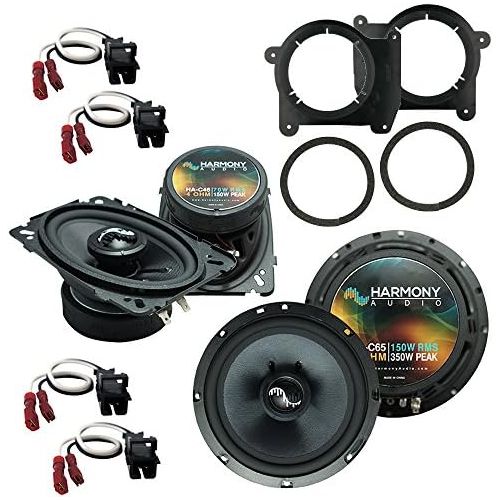  Harmony Audio Fits Chevy S-10 Truck 1994-2001 OEM Premium Speaker Upgrade Harmony C46 C65 Package New